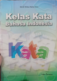 Image of Kelas Kata Bahasa Indonesia